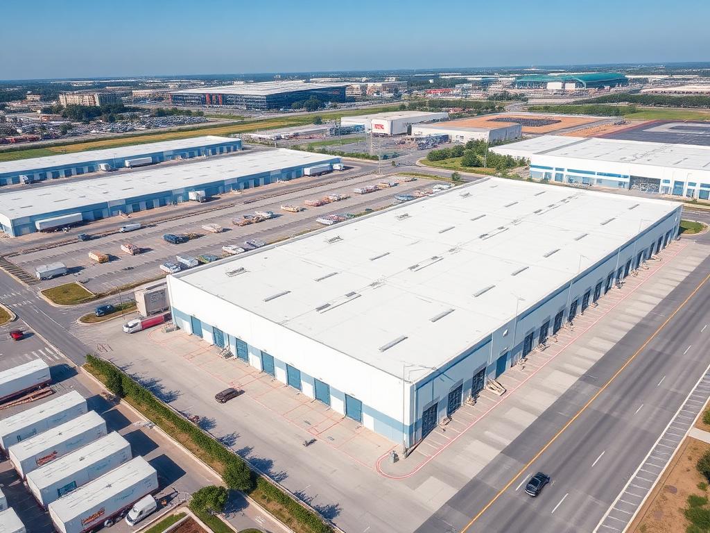 Tirupur Logistics Yard after